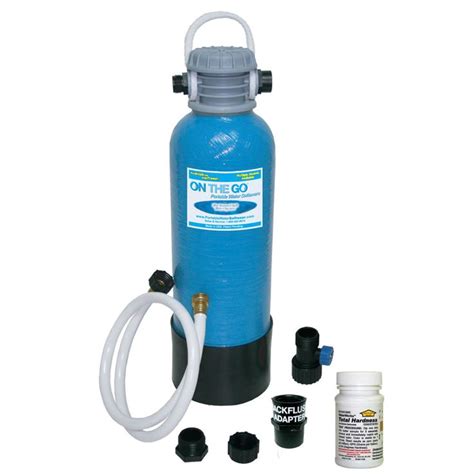 Portable standard water softener refill kit $95.00 $85.00. On The Go Portable Standard Water Softener & Conditioner ...