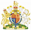 Das Wappen des Vereinigten Königreiches - Coat of arms of the UK