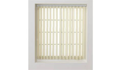 Vertical blinds are made up of louvres (slats) that hang vertically and can be rotated to let varying amounts of light in. Buy Argos Home Vertical Blind Slats Pack - 4.5ft - Cream | Blinds | Argos | Vertical blind slats ...