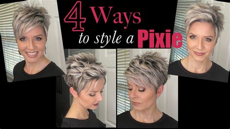 Pixie Hair Tutorials ~ 4 Styles In 1 Video Youtube