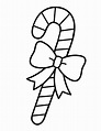 Free Candy Cane Coloring Pages - Tons of free Christmas ...