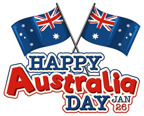 Premium Vector Happy Australia Day Banner Design