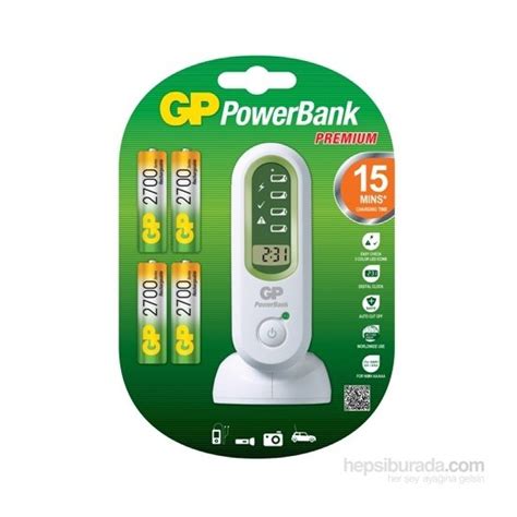 Gp Powerbank V800c Pil Şarj Cihazı Gp2700 Şarjlı Kalem Pil Fiyatı