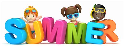 Download summer summer cliparts and use any clip art,coloring,png graphics in your website collection of summer summer cliparts (51). Summer word and kids stock illustration. Illustration of ...