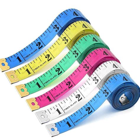 60 Inches Double Scale Soft Tape Measure Flexible Measuring Tape Ruler