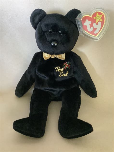 Ty Beanie Babies The End Ultra Rare New 2 Cantags Etsy