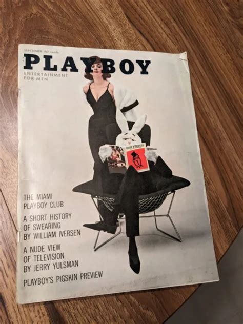 PLAYBOY MAGAZINE SEPTEMBER 1961 Playmate Christa Speck 7 00 PicClick