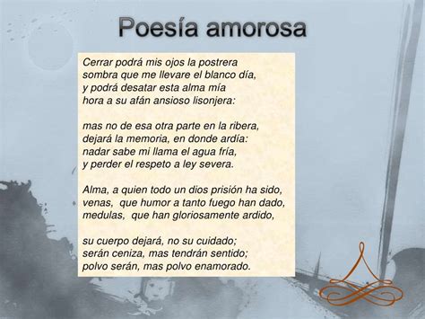 Poesía Del Barroco Versión Corta