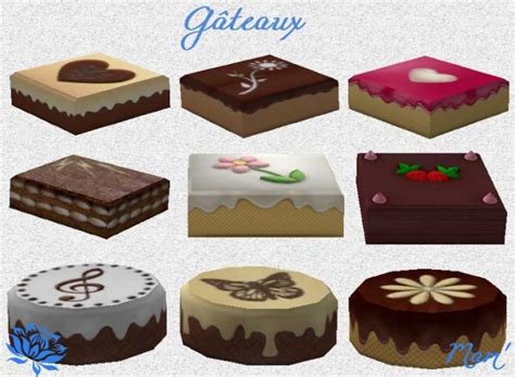 Culinary Pleasures Bake Set By Maman Gateau At Sims Artists Sims 4