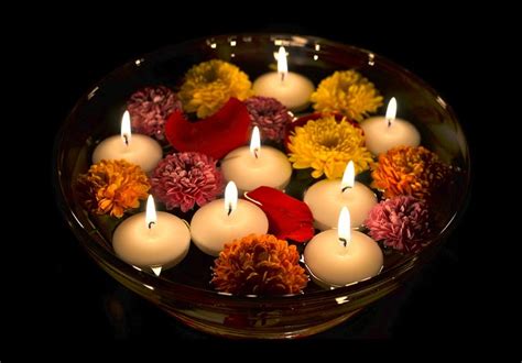 Diwali Candles Ideas Diwali Decorations With Floating Candles Diwali