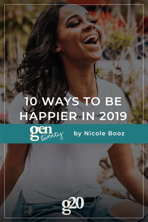 10 Ways To Be Happier In 2019 Gentwenty Self Development Personal