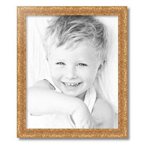 Arttoframes 18x22 Inch Gold And Black Picture Frame This Gold Wood