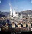 Lada thermal power station. Langreo. Asturias. Spain Stock Photo ...