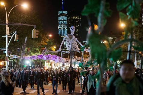 At Halloween Parade A Thinner Crowd And A ‘tense Environment The