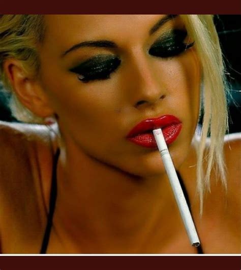 Smoking Ladies Lipstick Smoke Female Beauty Lipsticks Beauty Illustration Smoking Acting