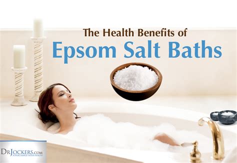 The Health Benefits Of Epsom Salt Baths Epsom Salt