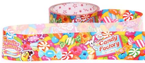 Big Colorful Gummy Candy Deco Tape From Japan Modes4u