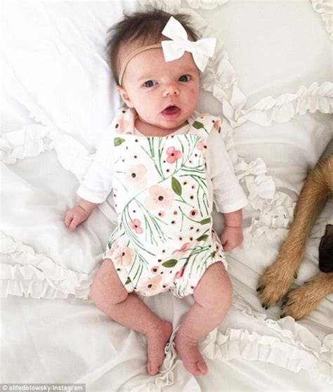 Ali Fedotowsky Shares Instagram Of Daughter Molly In Floral Romper