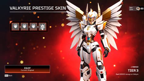 EXCLUSIVE Apex Legends New Prestige Skin Takes To The Skies With Valkyrie Insider Gaming