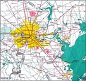 Mapas Detallados de Houston para Descargar Gratis e Imprimir
