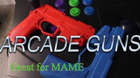 Arcadeguns Dual Arcade Guns Pc Light Gun Kit Used With Mame Youtube