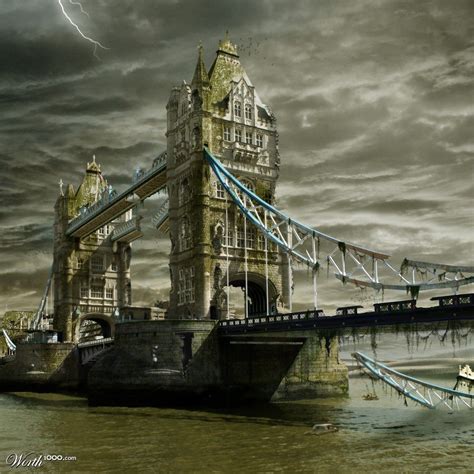 London Bridge In A Few Thousand Years Mundo Post Apocalíptico