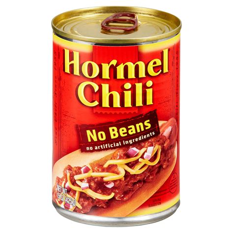 Hormel Chili No Beans 15 Ounce