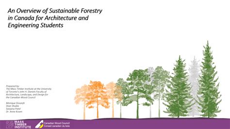 Overview Of Sustainable Forestry In Canada For Architecture And