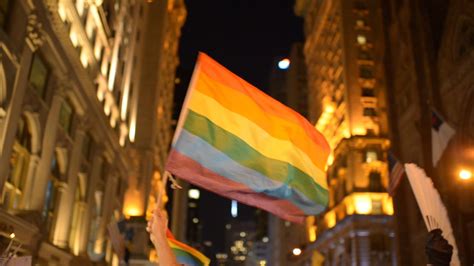 Protesters Hold Dance Party For Lgbtq Rights Outside Trump Tower