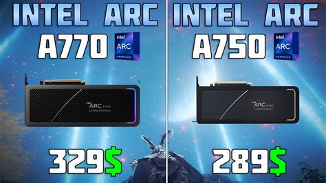 Intel Arc A750 Vs Arc A770 Exclusive Test With Ray Tracing Youtube