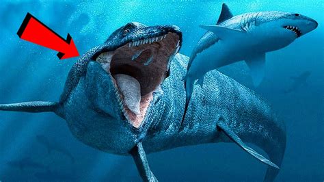 10 Unbelievable Sea Monsters Scarier Than Megalodon Youtube