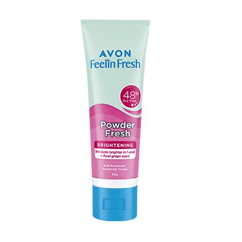 Avon Feelin Fresh Quelch Powder Fresh Deodorant Cream 55g Lazada Ph
