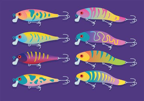 Fishing Lure Vector 108726 Vector Art At Vecteezy