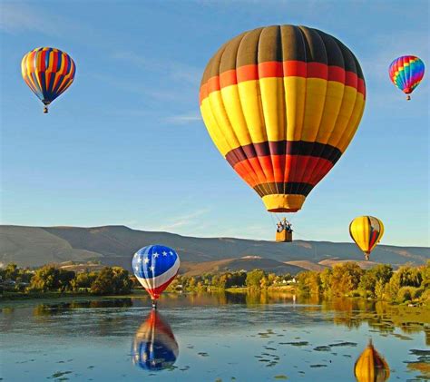 Hot Air Balloon Rides Blog Catch A Salmon From A Hot Air