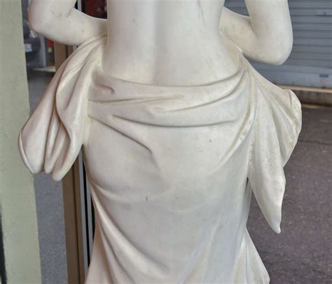 Gorgeous Exceptional Marble Statue At 1stdibs
