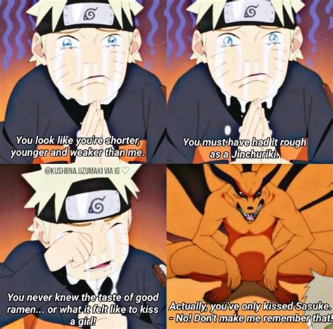 Naruto And Kurama Lol