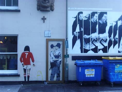 Banksys Kissing Coppers Trafalgar St Brighton United Kingdom