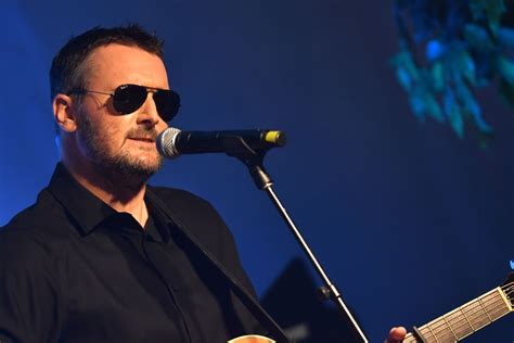 Eric Church Broke Shoulder In Snowmobile Accident Still Carried Son