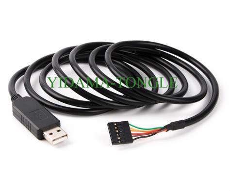 Ftdi Chip Usb To 5v Ttl Uart Serial Cable Wire End 6ft Ttl 232r 5v