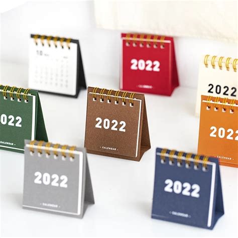 2022 Simple Desktop Paper Simple Calendar Dual Daily Scheduler Table