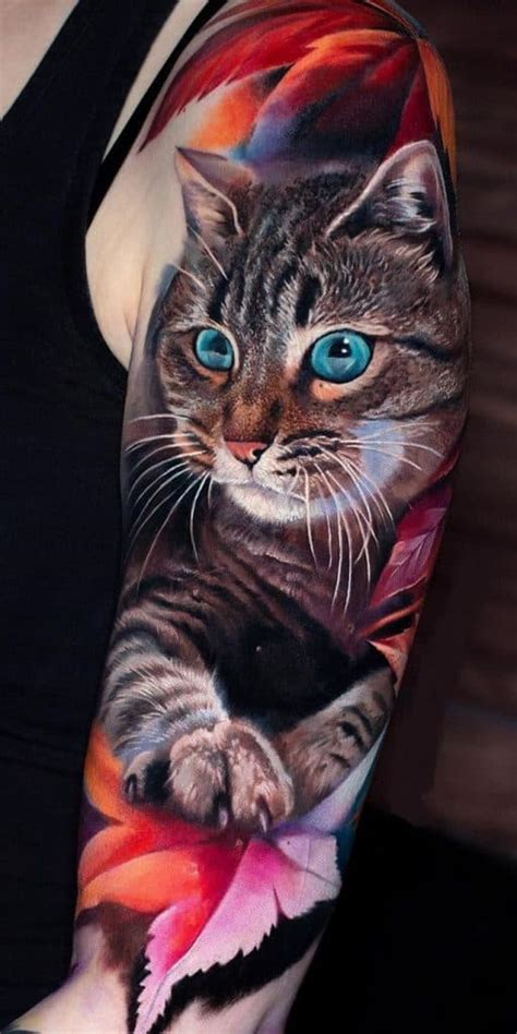 50 Rad Cat Tattoos To Immortalize Your Companion