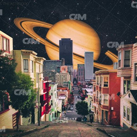 Saturn City Cover Art Market