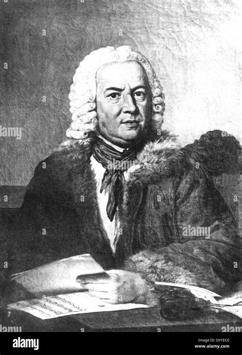 Johann Sebastian Bach Stock Photo Alamy