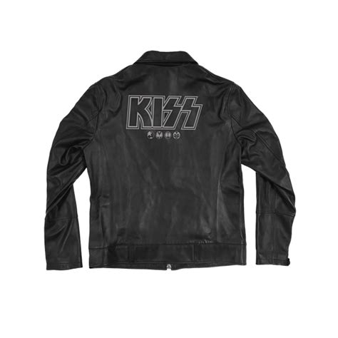 kiss authentic leather jacket kiss official store