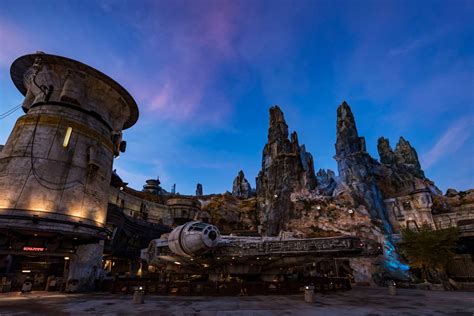 Video Disney Releases Exclusive Aerial Views Of Star Wars Galaxys Edge At Disneys Hollywood