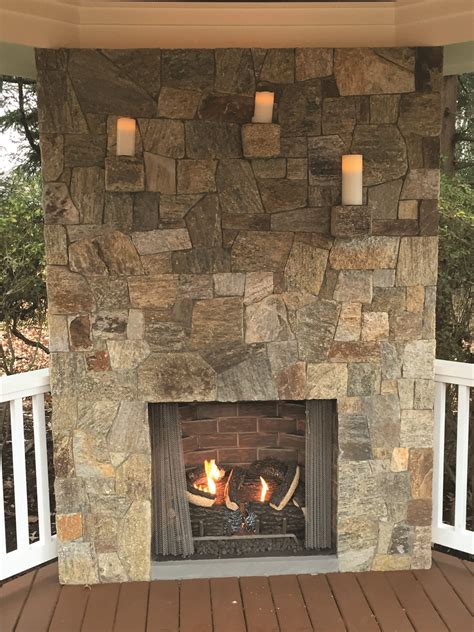 Custom Stone Fireplaces Home Interior Design