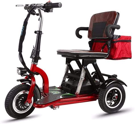 Lytd Electric Wheelchair 3 Wheeled Mobility Scooter Folding Electric