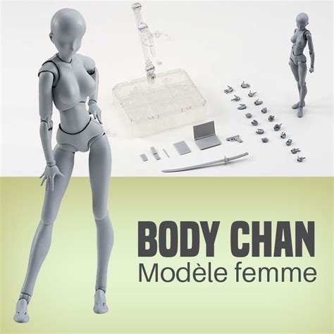 Body Kun And Body Chan Figurines Manga Pour Artistes Action Pose
