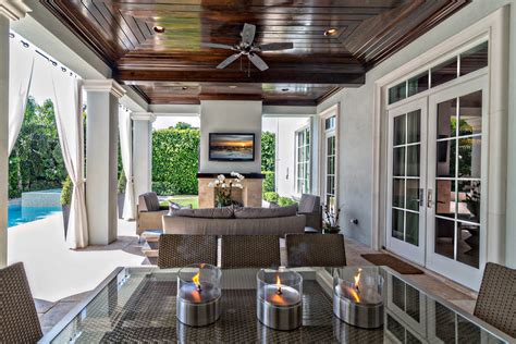 Classic Contemporary Transitional Patio Miami By Gervis Design