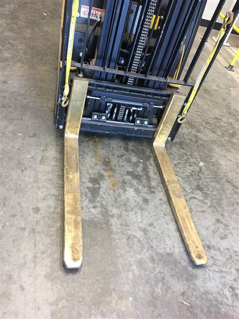 Forks On A Forklift In A Flammable Environment Are Made Of Brass